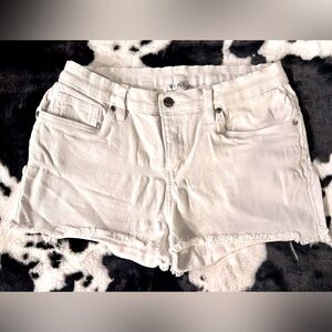 Venus brand white denim shorty shorts. Size 8